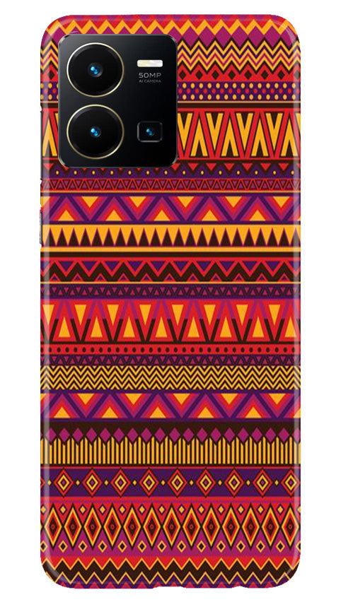 Zigzag line pattern2 Mobile Back Case for Vivo Y35 (Design - 10) Zigzag line pattern2 Case for Vivo Y35