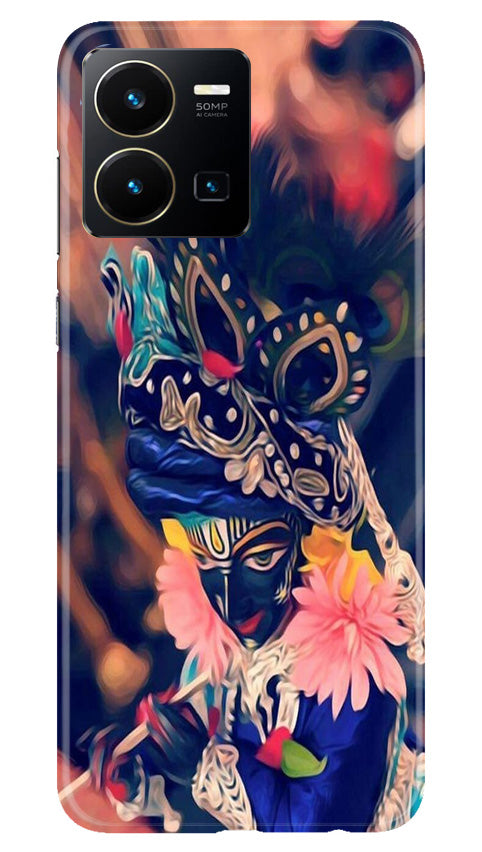 Lord Krishna Mobile Back Case for Vivo Y22 (Design - 16) Lord Krishna Case for Vivo Y22