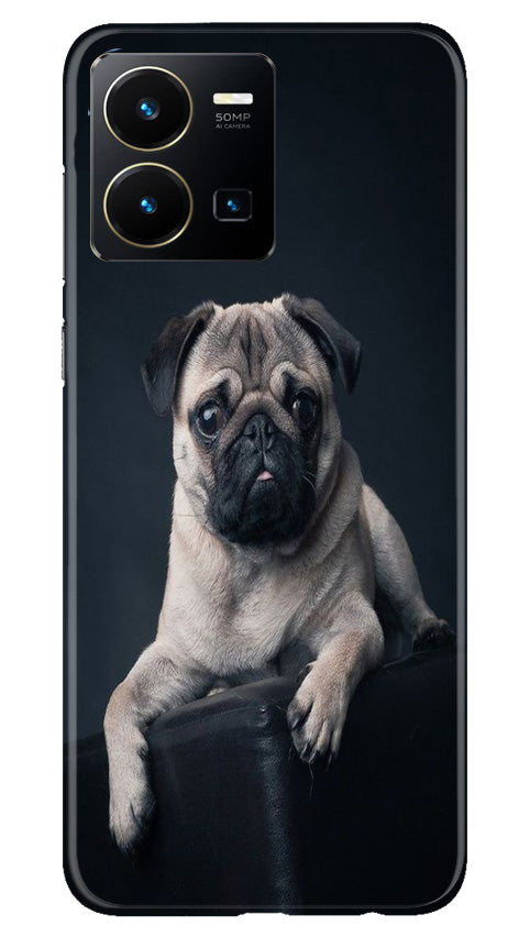 little Puppy Mobile Back Case for Vivo Y35 (Design - 68) little Puppy Case for Vivo Y35
