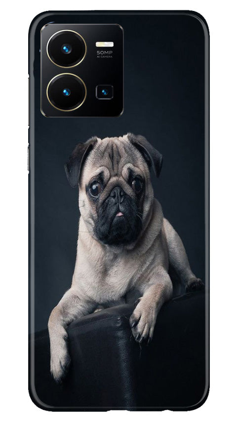 little Puppy Mobile Back Case for Vivo Y22 (Design - 68) little Puppy Case for Vivo Y22