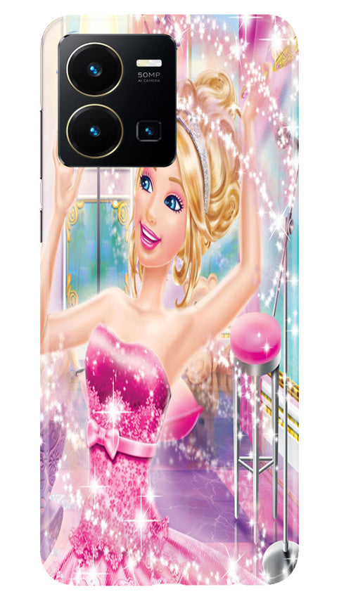 Princesses Mobile Back Case for Vivo Y22 (Design - 95) Princesses Case for Vivo Y22