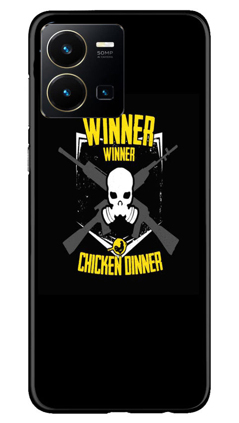 Winner Winner Chicken Dinner Mobile Back Case for Vivo Y35 (Design - 147) Winner Winner Chicken Dinner Case for Vivo Y35 (Design - 147)
