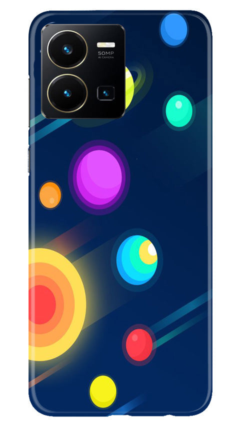 Solar Planet Mobile Back Case for Vivo Y35 (Design - 166) Solar Planet Case for Vivo Y35 (Design - 166)