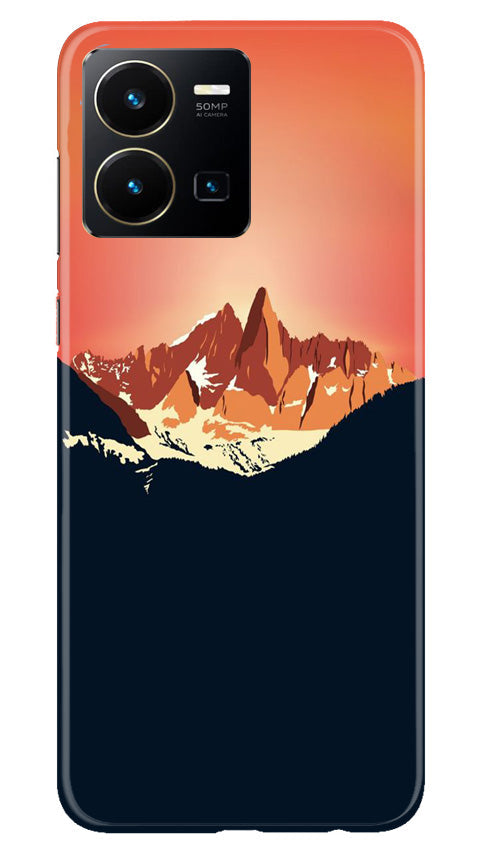 Mountains Mobile Back Case for Vivo Y22 (Design - 196) Mountains Case for Vivo Y22 (Design No. 196)