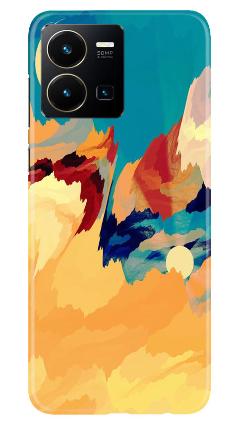 Modern Art Mobile Back Case for Vivo Y22 (Design - 205) Modern Art Case for Vivo Y22 (Design No. 205)