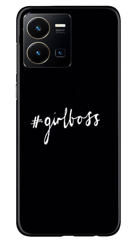 Like a Girl Boss Mobile Back Case for Vivo Y35 (Design - 234) Like a Girl Boss Case for Vivo Y35 (Design No. 234)