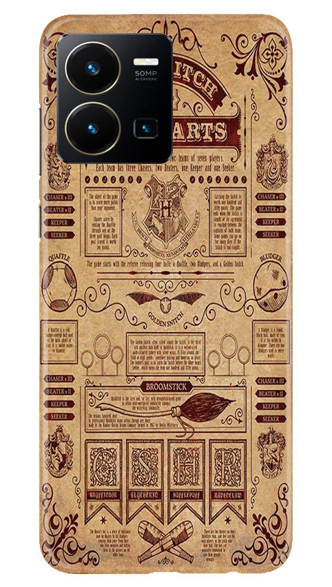 Hogwarts Mobile Back Case for Vivo Y22 (Design - 266) Hogwarts Mobile Back Case for Vivo Y22 (Design - 266)