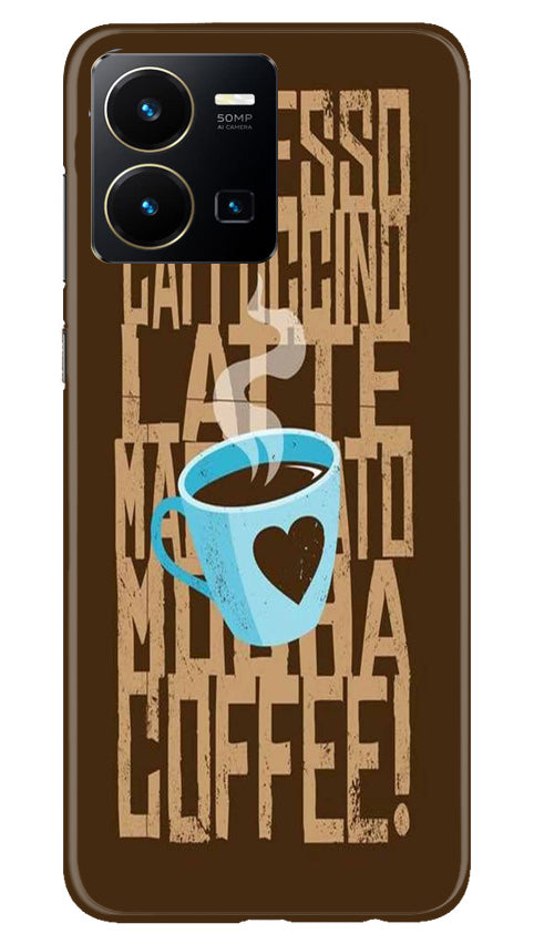 Love Coffee Mobile Back Case for Vivo Y22 (Design - 311) Love Coffee Mobile Back Case for Vivo Y22 (Design - 311)