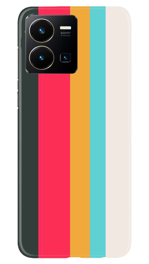 Color Pattern Mobile Back Case for Vivo Y22 (Design - 328) Color Pattern Mobile Back Case for Vivo Y22 (Design - 328)