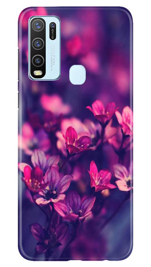 flowers Mobile Back Case for Vivo Y30 (Design - 25) flowers Case for Vivo Y30