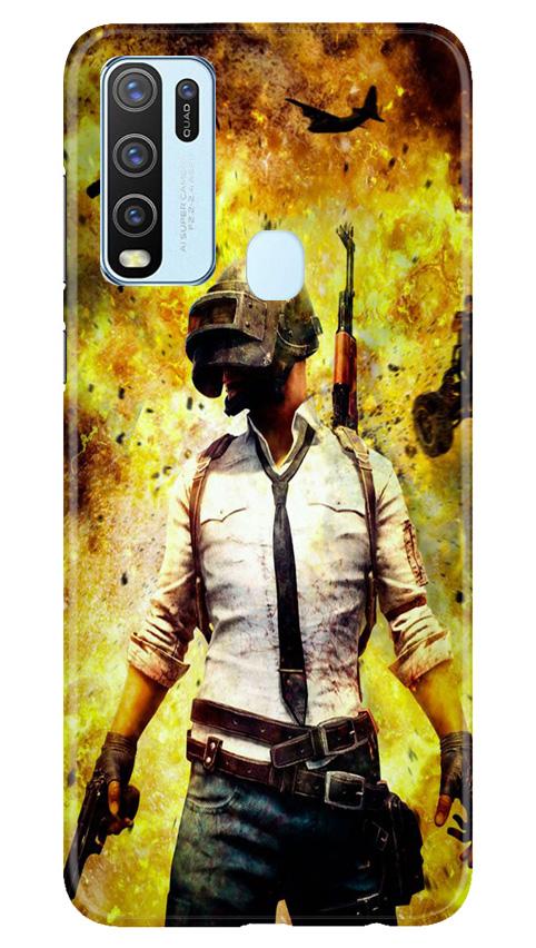 Pubg Mobile Back Case for Vivo Y50 (Design - 180) Pubg Case for Vivo Y50 (Design - 180)