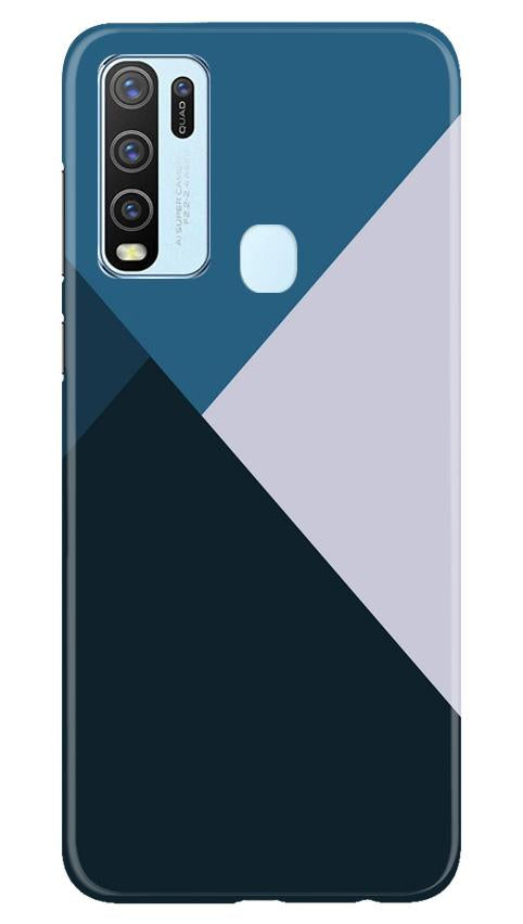 Blue Shades Mobile Back Case for Vivo Y30 (Design - 188) Blue Shades Case for Vivo Y30 (Design - 188)