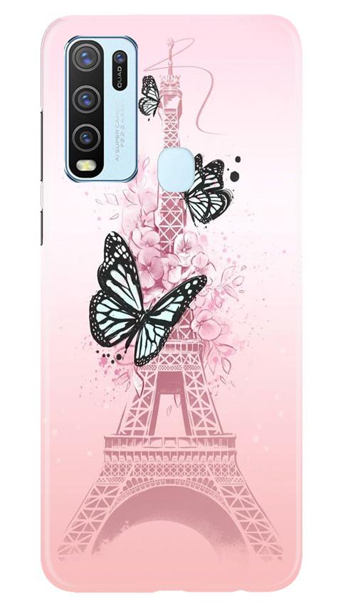 Eiffel Tower Mobile Back Case for Vivo Y30 (Design - 211) Eiffel Tower Case for Vivo Y30 (Design No. 211)
