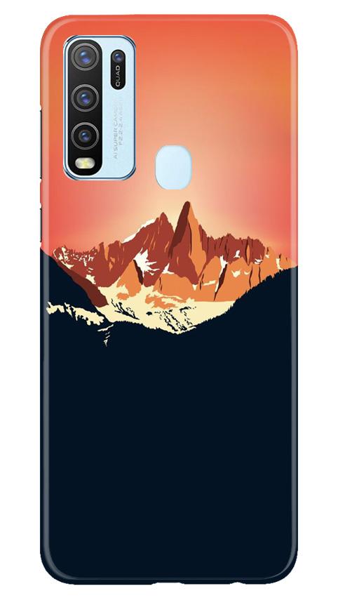 Mountains Mobile Back Case for Vivo Y30 (Design - 227) Mountains Case for Vivo Y30 (Design No. 227)