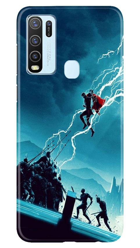 Thor Avengers Mobile Back Case for Vivo Y30 (Design - 243) Thor Avengers Case for Vivo Y30 (Design No. 243)