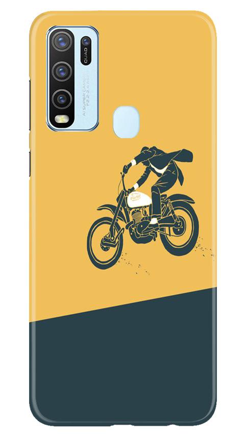 Bike Lovers Mobile Back Case for Vivo Y30 (Design - 256) Bike Lovers Case for Vivo Y30 (Design No. 256)