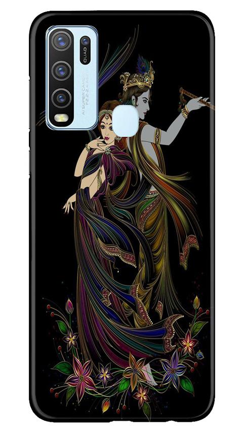 Radha Krishna Mobile Back Case for Vivo Y30 (Design - 290) Radha Krishna Case for Vivo Y30 (Design No. 290)