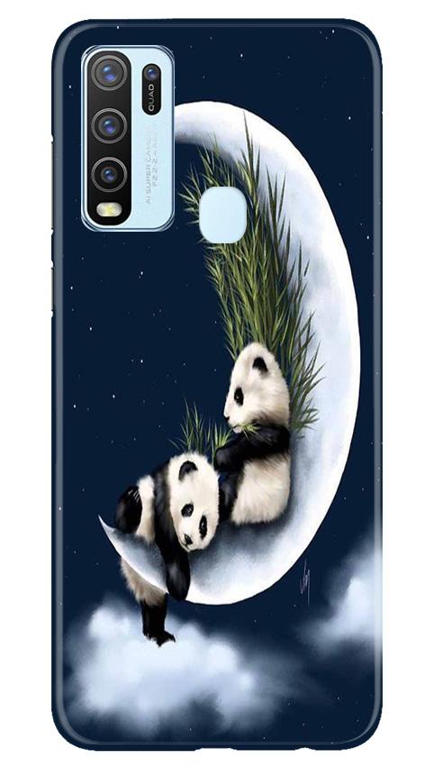 Panda Moon Mobile Back Case for Vivo Y30 (Design - 318) Panda Moon Mobile Back Case for Vivo Y30 (Design - 318)