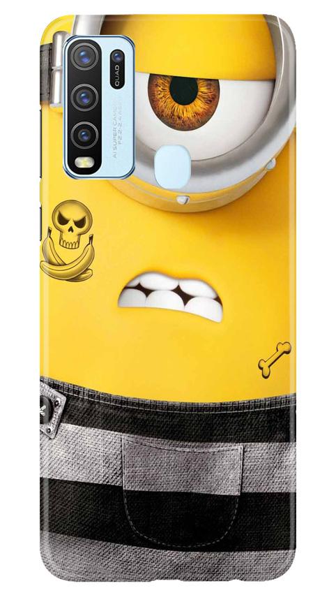 Minion Mobile Back Case for Vivo Y30 (Design - 324) Minion Mobile Back Case for Vivo Y30 (Design - 324)