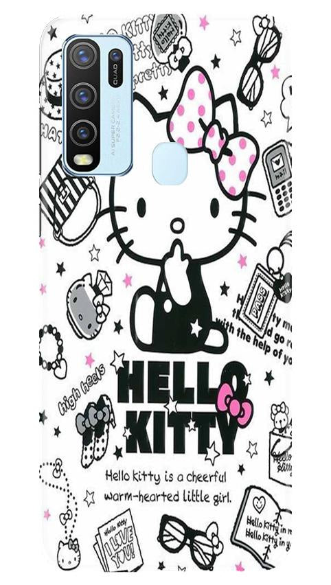 Hello Kitty Mobile Back Case for Vivo Y30 (Design - 361) Hello Kitty Mobile Back Case for Vivo Y30 (Design - 361)