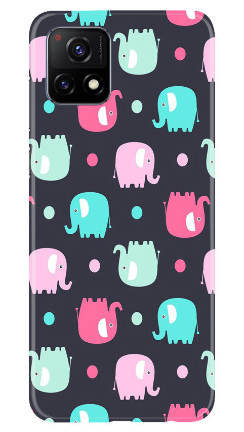 Elephant Baground Mobile Back Case for Vivo Y31s 5G (Design - 44) Elephant Baground Case for Vivo Y31s 5G