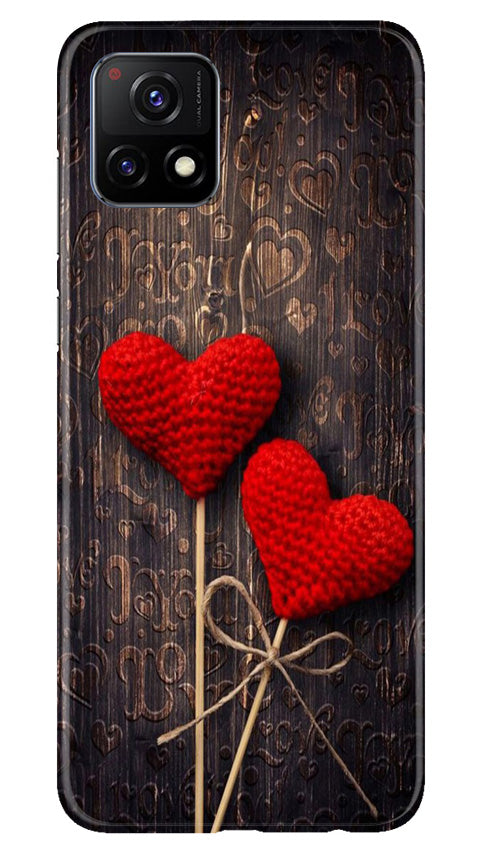 Red Hearts Mobile Back Case for Vivo Y31s 5G (Design - 80) Red Hearts Case for Vivo Y31s 5G