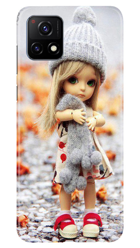 Cute Doll Mobile Back Case for Vivo Y31s 5G (Design - 93) Cute Doll Case for Vivo Y31s 5G