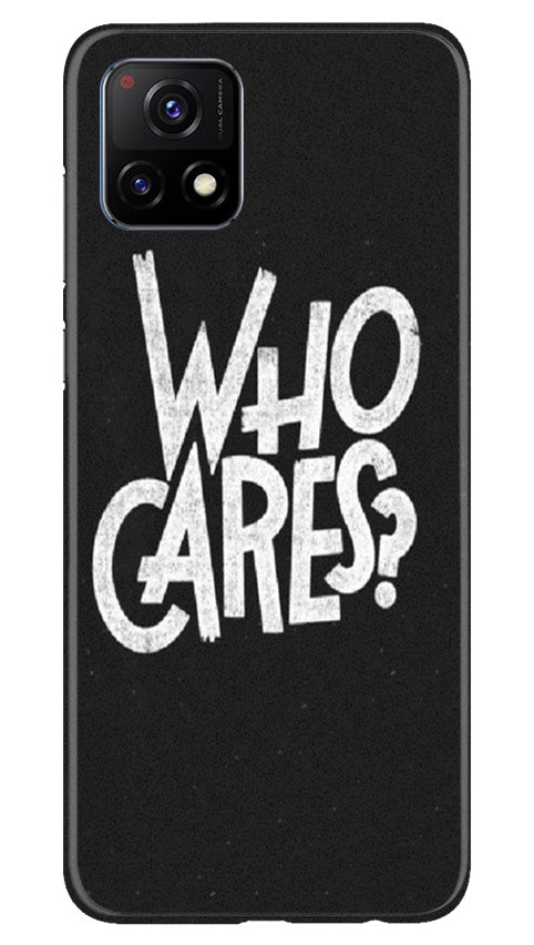 Who Cares Mobile Back Case for Vivo Y31s 5G (Design - 94) Who Cares Case for Vivo Y31s 5G