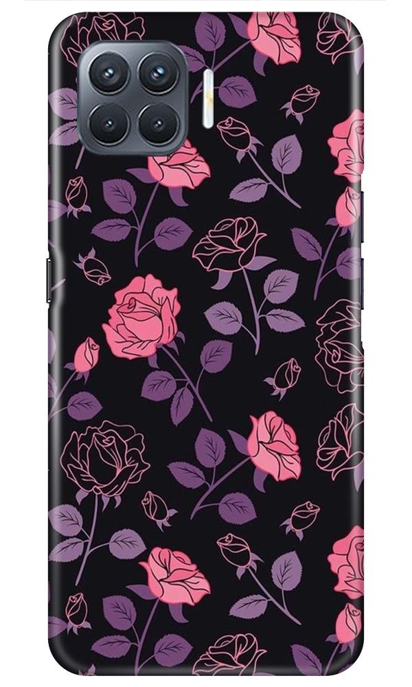 Rose Pattern Mobile Back Case for Oppo A93 (Design - 2) Rose Pattern Case for Oppo A93