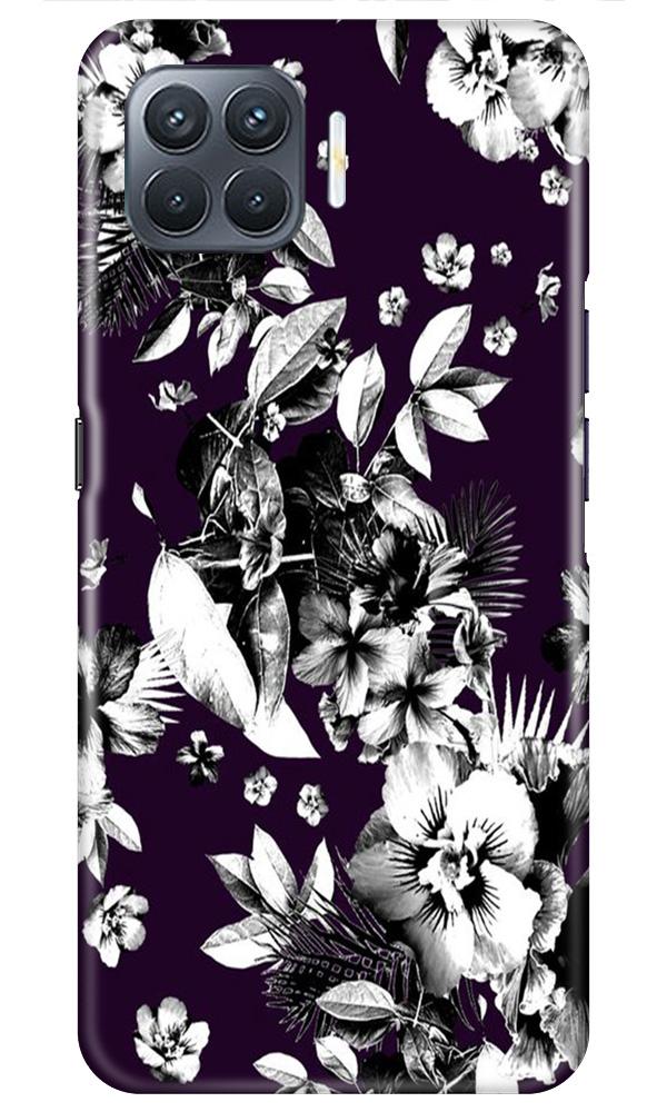 white flowers Mobile Back Case for Oppo A93 (Design - 7) white flowers Case for Oppo A93