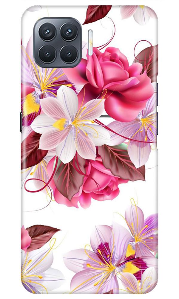 Beautiful flowers Mobile Back Case for Oppo A93 (Design - 23) Beautiful flowers Case for Oppo A93