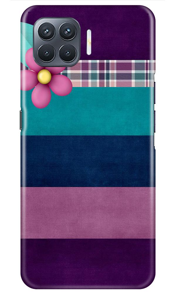 Purple Blue Mobile Back Case for Oppo A93 (Design - 37) Purple Blue Case for Oppo A93