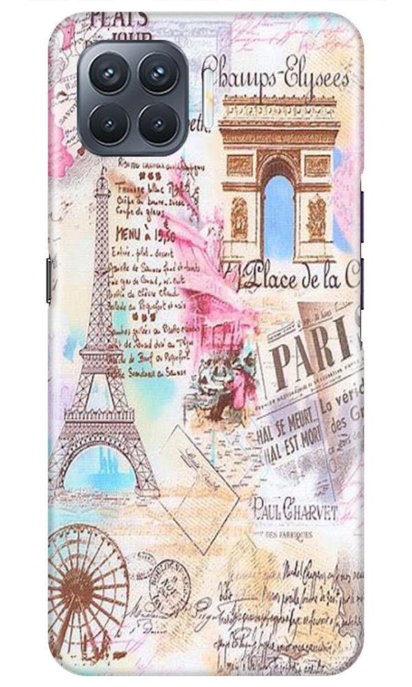 Paris Eiftel Tower Mobile Back Case for Oppo A93 (Design - 54) Paris Eiftel Tower Case for Oppo A93
