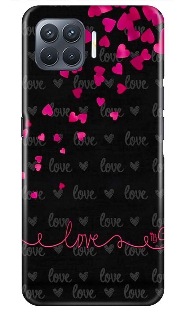 Love in Air Mobile Back Case for Oppo A93 (Design - 89) Love in Air Case for Oppo A93