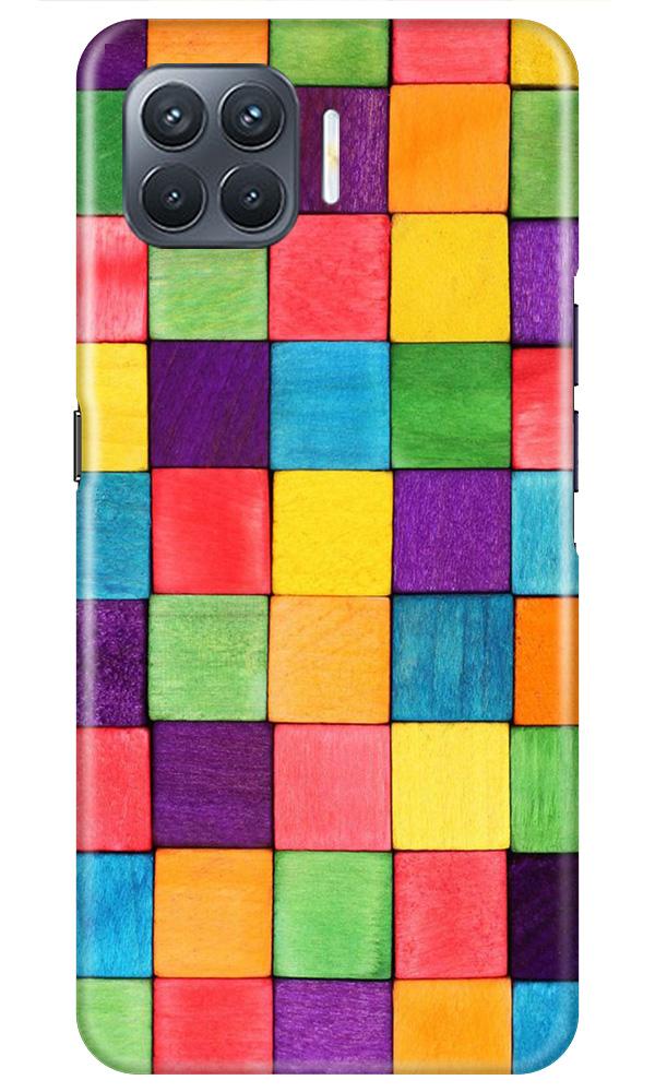 Colorful Square Mobile Back Case for Oppo A93 (Design - 218) Colorful Square Case for Oppo A93 (Design No. 218)