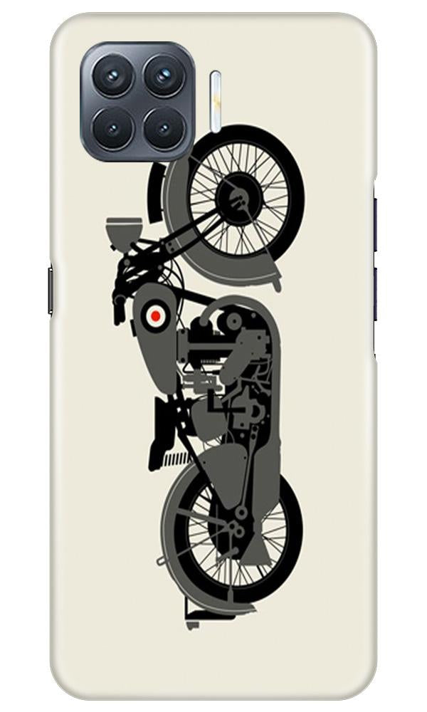MotorCycle Mobile Back Case for Oppo A93 (Design - 259) MotorCycle Case for Oppo A93 (Design No. 259)