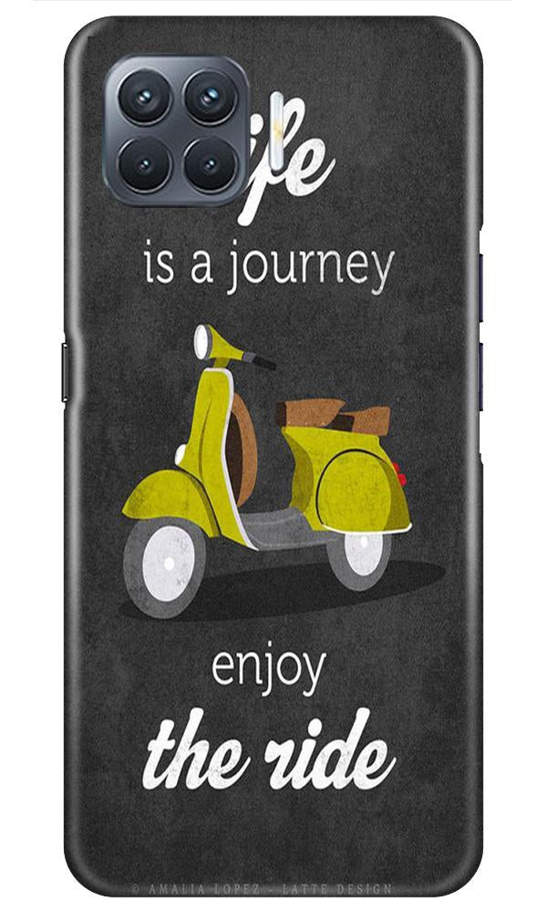 Life is a Journey Mobile Back Case for Oppo A93 (Design - 261) Life is a Journey Case for Oppo A93 (Design No. 261)