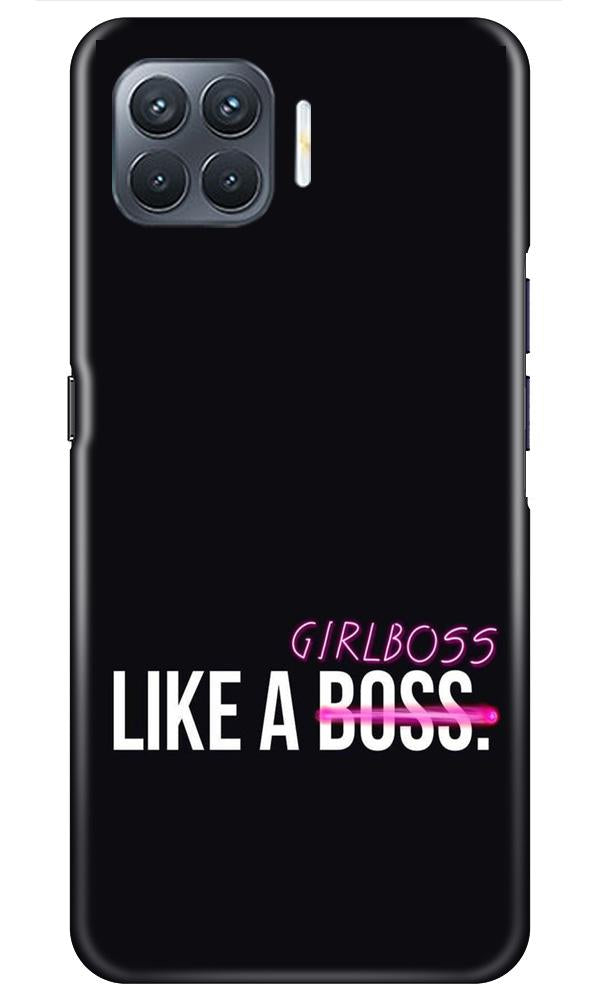 Like a Girl Boss Mobile Back Case for Oppo A93 (Design - 265) Like a Girl Boss Case for Oppo A93 (Design No. 265)