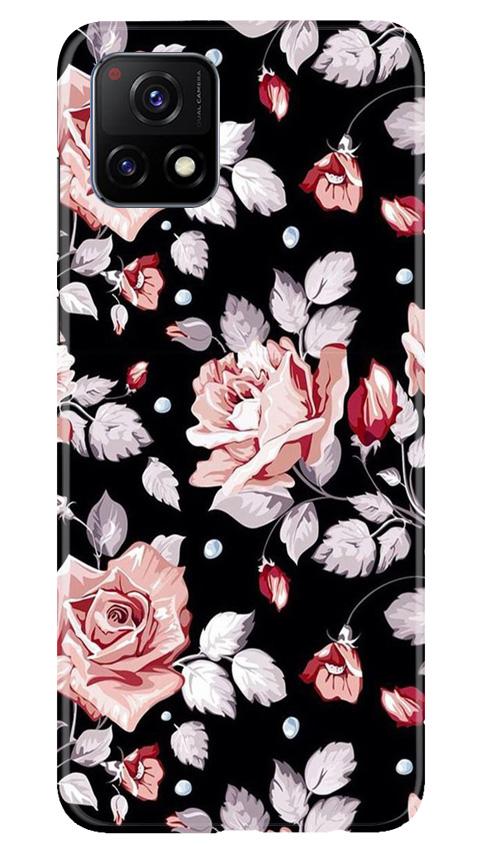 Pink rose Mobile Back Case for Vivo Y72 (Design - 12) Pink rose Case for Vivo Y72