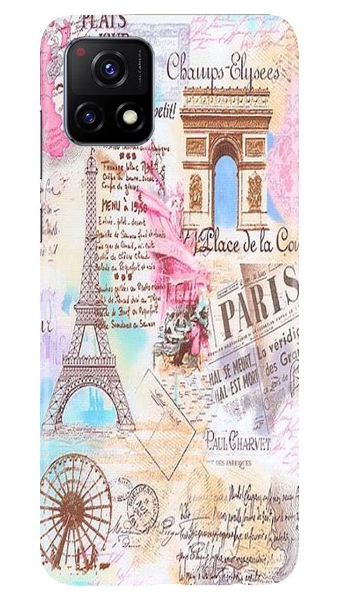 Paris Eiftel Tower Mobile Back Case for Vivo Y72 (Design - 54) Paris Eiftel Tower Case for Vivo Y72