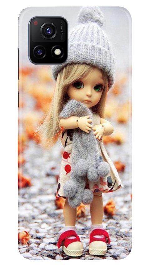 Cute Doll Mobile Back Case for Vivo Y72 (Design - 93) Cute Doll Case for Vivo Y72