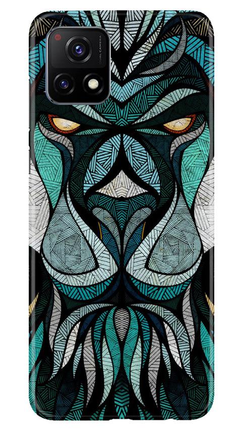 Lion Mobile Back Case for Vivo Y72 (Design - 97) Lion Case for Vivo Y72