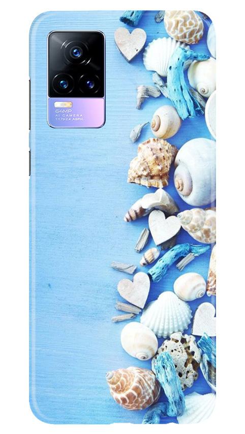 Sea Shells2 Mobile Back Case for Vivo Y73 (Design - 64) Sea Shells2 Case for Vivo Y73