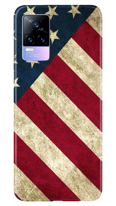 America Mobile Back Case for Vivo Y73 (Design - 79) America Case for Vivo Y73