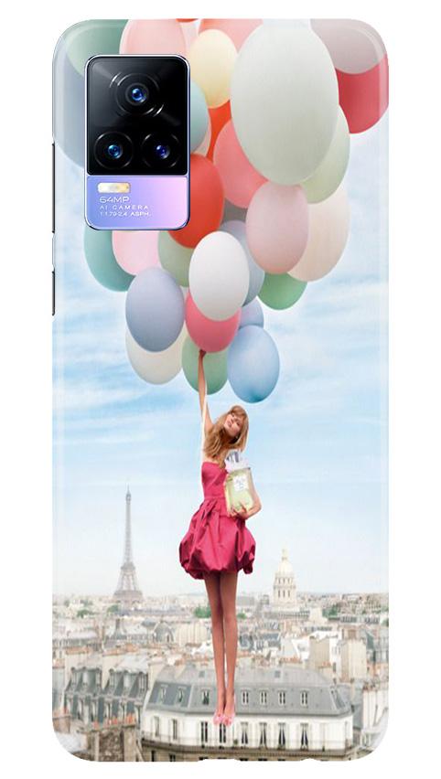 Girl with Baloon Mobile Back Case for Vivo Y73 (Design - 84) Girl with Baloon Case for Vivo Y73