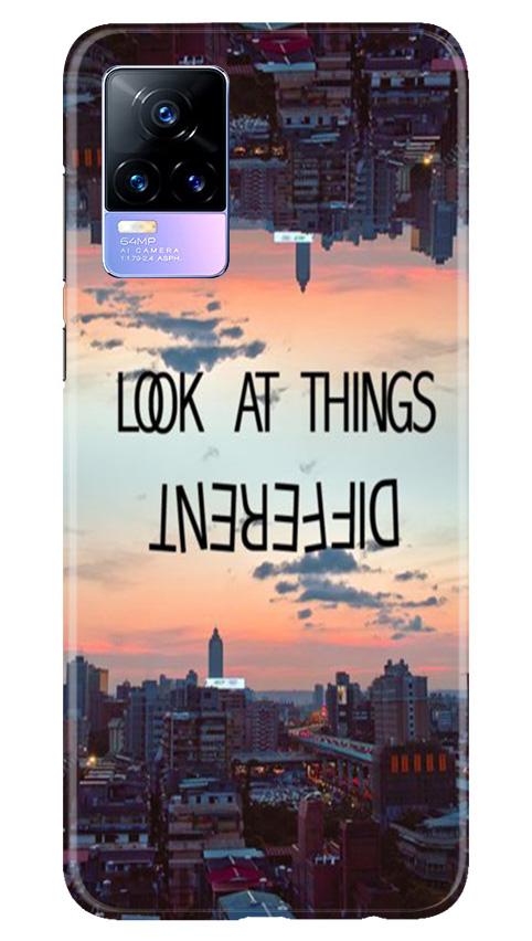 Look at things different Mobile Back Case for Vivo Y73 (Design - 99) Look at things different Case for Vivo Y73