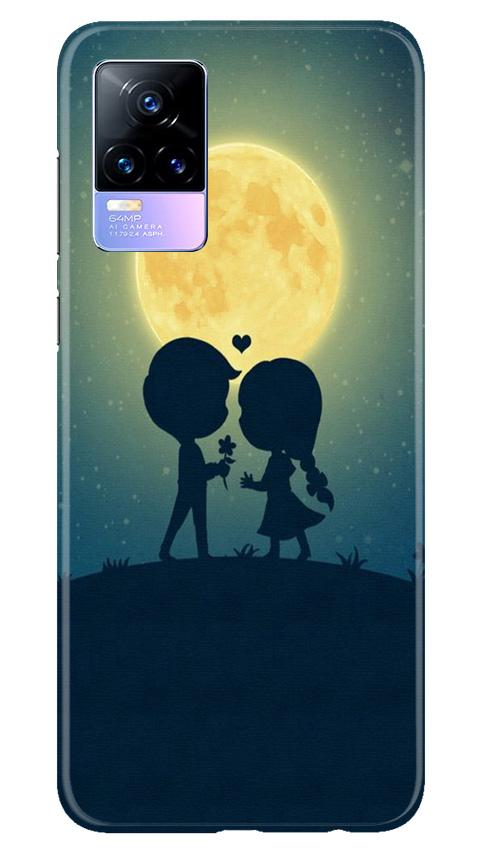 Love Couple Mobile Back Case for Vivo Y73 (Design - 109) Love Couple Case for Vivo Y73 (Design - 109)