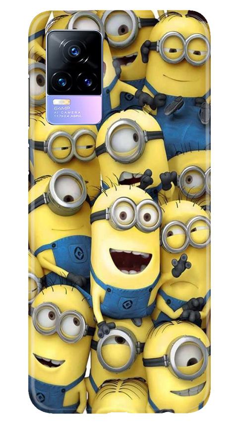 Minions Mobile Back Case for Vivo Y73 (Design - 127) Minions Case for Vivo Y73 (Design - 127)