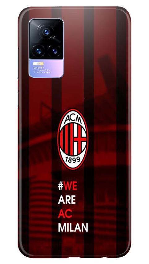 AC Milan Mobile Back Case for Vivo Y73 (Design - 155) AC Milan Case for Vivo Y73 (Design - 155)