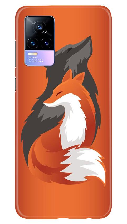 Wolf Mobile Back Case for Vivo Y73 (Design - 224) Wolf Case for Vivo Y73 (Design No. 224)